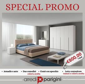 Camera + Letto contenitore matrimoniale