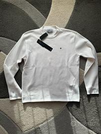 Maglione girocollo white Stone Island