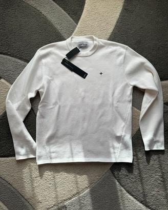Maglione girocollo white Stone Island