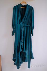 Abito Zimmermann 100% seta – smeraldo