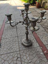 Candelabri Sheffield usati, ma belli.