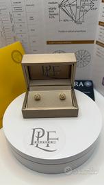 Orecchini Argento e Diamante Moissanite