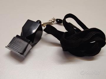 Fischietto Tipo FOX 40 Nero Cordino NUOVO