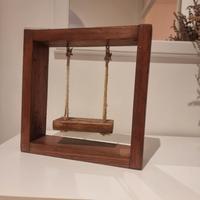 Cornice con altalena 27x27x7