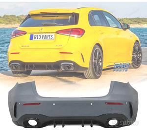 PARAURTI POSTERIORE MERCEDES CLASSE A W177 LOOK A3