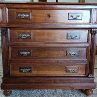 Comò antico restaurato stile impero/Luigi Filippo