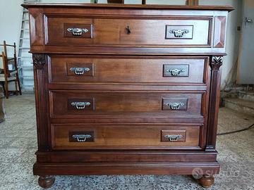 Comò antico restaurato stile impero/Luigi Filippo