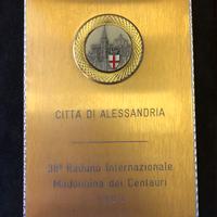 MOTOCICLISMO – TARGA 38’ RADUNO INT. MADONNINA CEN