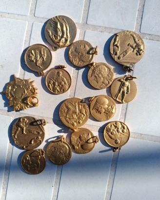medaglie placcate oro n 15