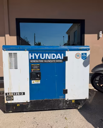 Generatore Hyundai LDG12S-3 Diesel 11 kW Silenziat