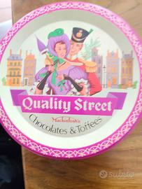 Scatola Latta Vintage Quality Street Mackintosh an