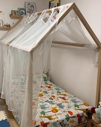 Letto montessoriano una piazza e mezza