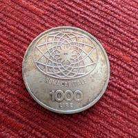Moneta Roma capitale 1970 1000 lire