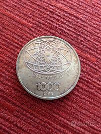 Moneta Roma capitale 1970 1000 lire