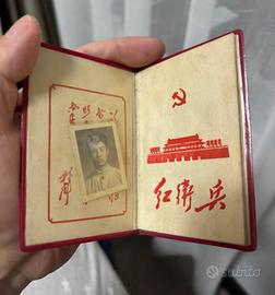 Vecchio certificato della Guardia Rossa (scaduto e