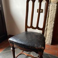 8 sedie lombarde 800