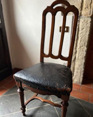 8 sedie lombarde 800