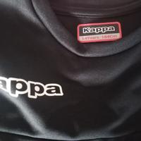 Felpa nera Kappa taglia 14 years