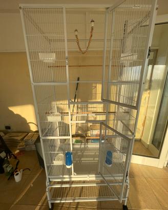 Voliera  uccelli/pappagalli