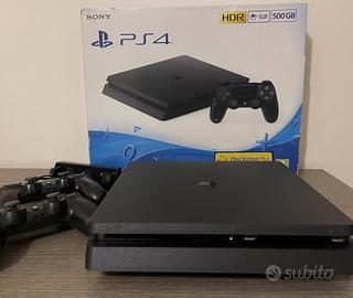Ps4 slim 500gb +2 joypad +7 giochi