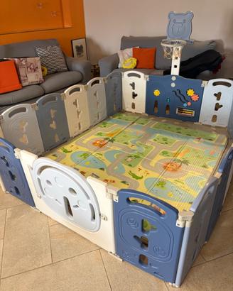Box pieghevole bambino 220 x 170