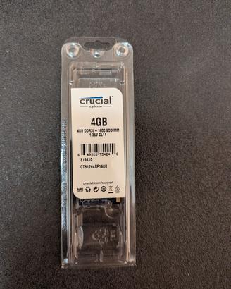 Crucial 4GB DDR3
