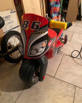 Moto cavalcabile bimbo 36 mesi