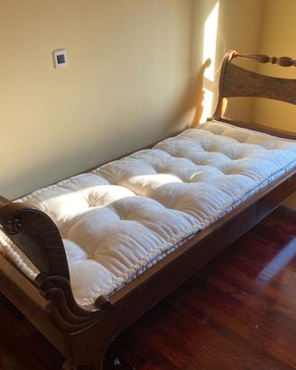 Letto divanetto antico una piazza
