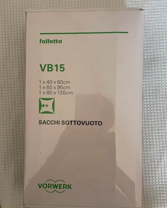 Sacchetti sottovuoto Vorwerk Folletto