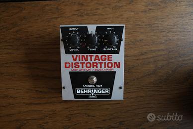 Behringer VD1 Vintage Distortion – Pedale Vintage