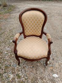 poltrona stile Luigi 15 