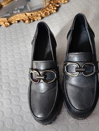 scarpe donna tacco gomma