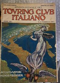 riviste Touring Club 1914/5/7