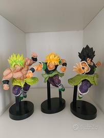 Set figure broly 3 pezzi 