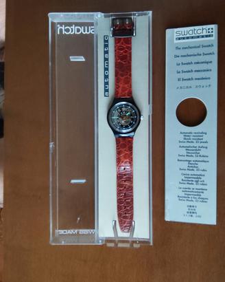 Swatch Automatic SAB102 Black Circles - 1993