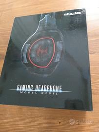 Cuffie Gaming Mixcder c/microfono COME NUOVE
