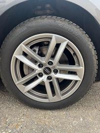 SET GOMME INVERNALI E CERCHI ORIGINALI AUDI A4