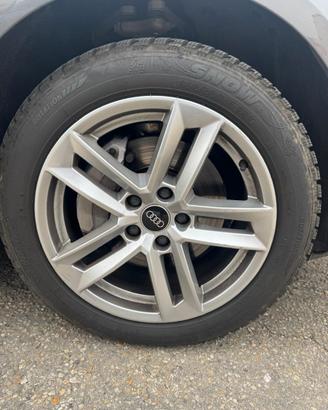SET GOMME INVERNALI E CERCHI ORIGINALI AUDI A4