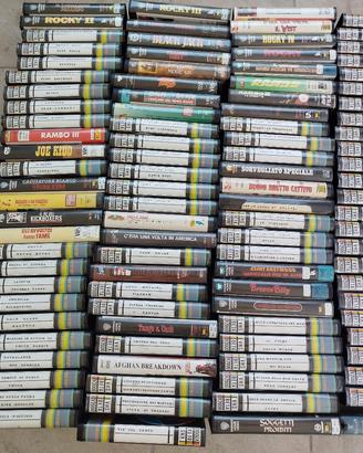 Mega lotto più di 100 VHS registrate 
