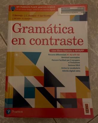 Libro spagnolo Gramatica en contraste