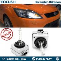 2 Lampadine BIXENON D1S PER Ford Focus 2 6000K 35W