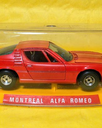 ✅ Alfa Romeo Montreal Politoys 1:25 Nuovo con Teca