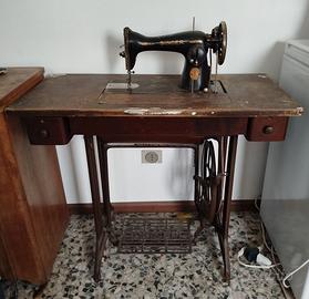 Macchina da cucire Singer da restaurare