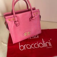 Borsa rosa BRACCIALINI originale - nuova