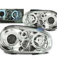 FARI PER VOLKSWAGEN VW GOLF 4 97-03 ANGEL EYES CRO