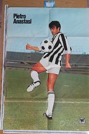 Poster di Pietro Anastasi Juventus anno 1972