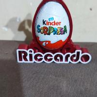porta Kinder sorpresa personalizzabile 