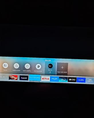 Samsung smart 55 pollici 4k HDR 
