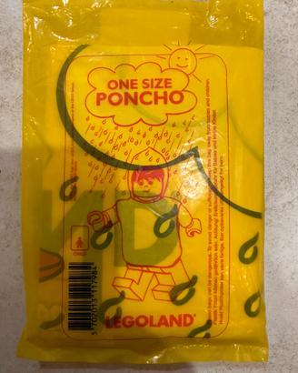 Poncho Lego bambino taglia unica 2003 sigillato