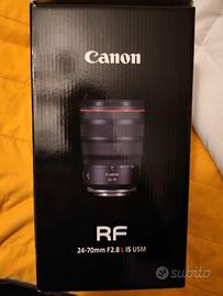Canon RF 24-70mm F2.8 L IS USM NUOVO SIGILLATO – M